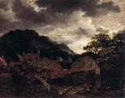 Jacob Isaacksz. van Ruisdael Village at the Wood's Edge china oil painting artist